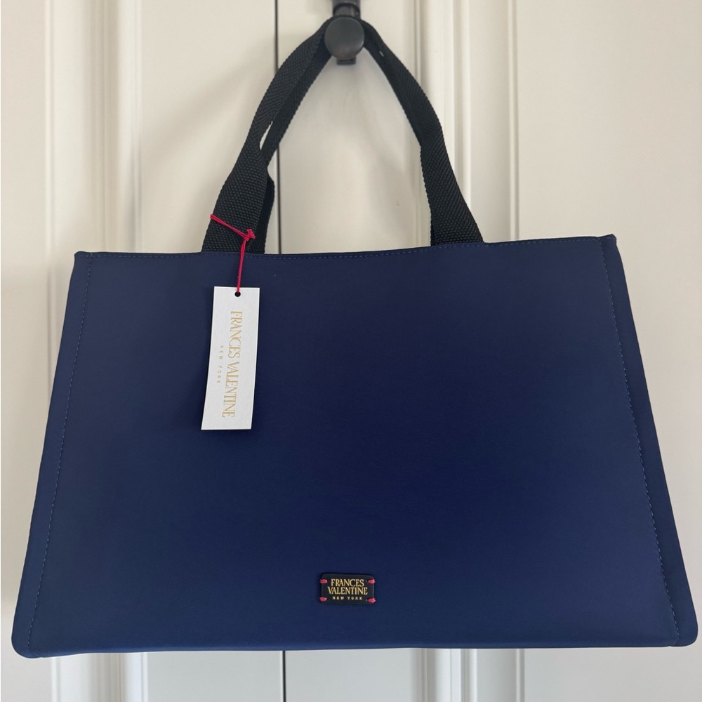 Frances Valentine “Kate” Navy Blue Tote Bag